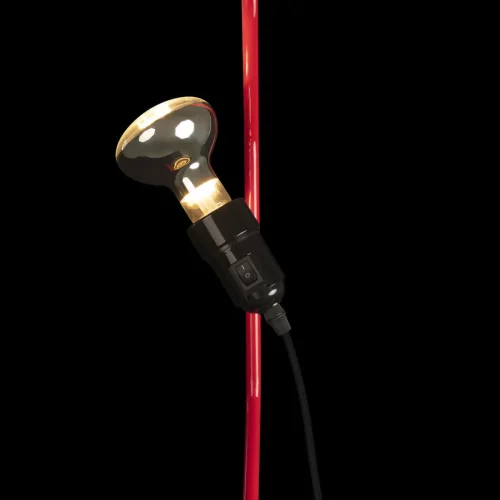Светильник подвесной Parentesi 10346-2 Red LOFT IT без плафона 2 лампы, основание чёрное красное в стиле модерн на растяжку фото 8